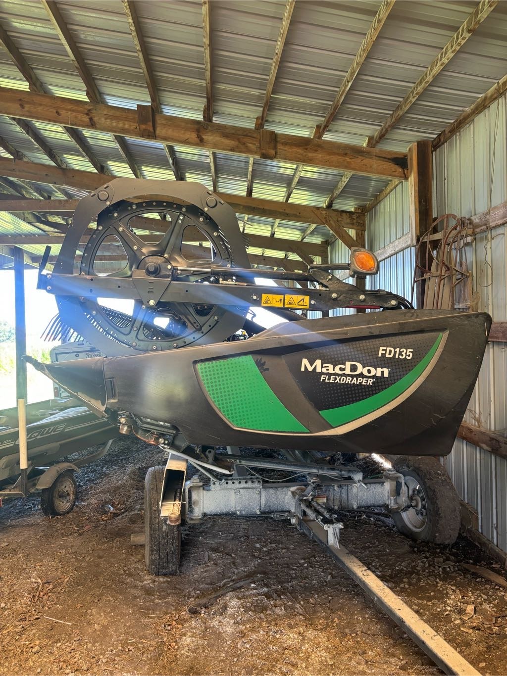 2021 Macdon FD135 Header Draper