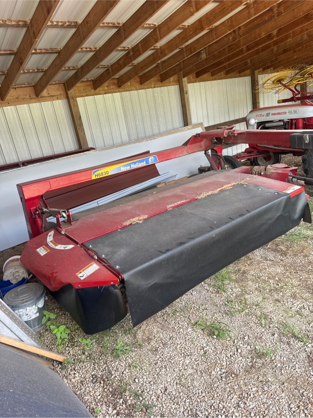 2015 NH H6830 Disc mower