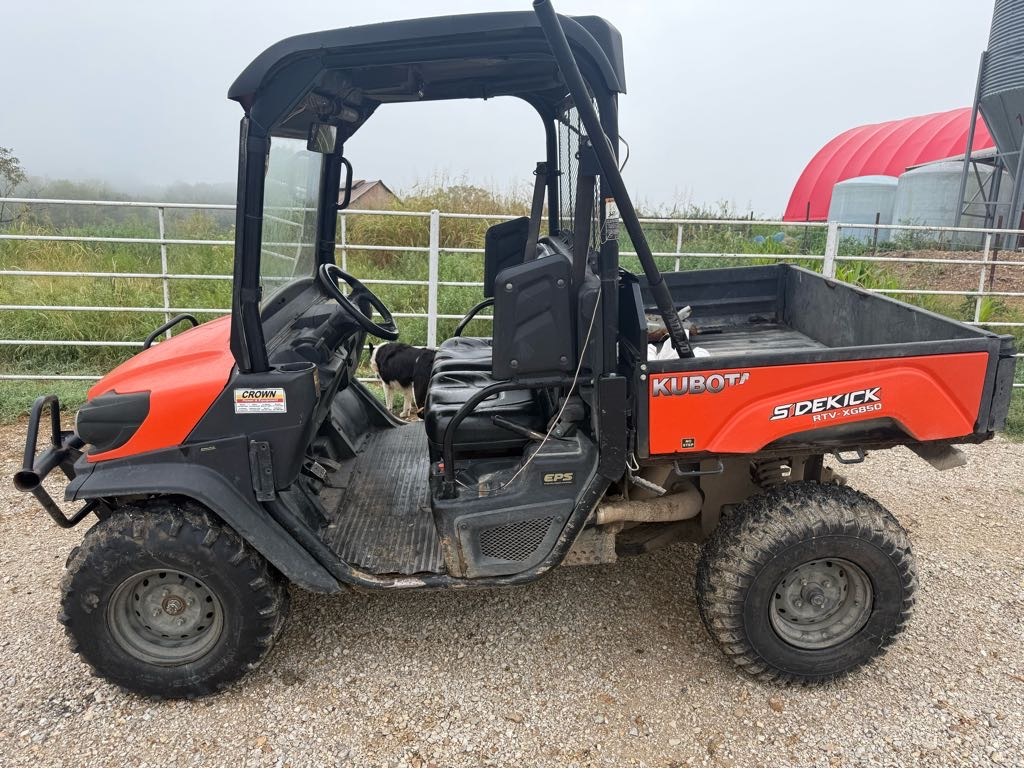 2018 Kubota RTV-XG850 SIDEKICK Utility Vehicle