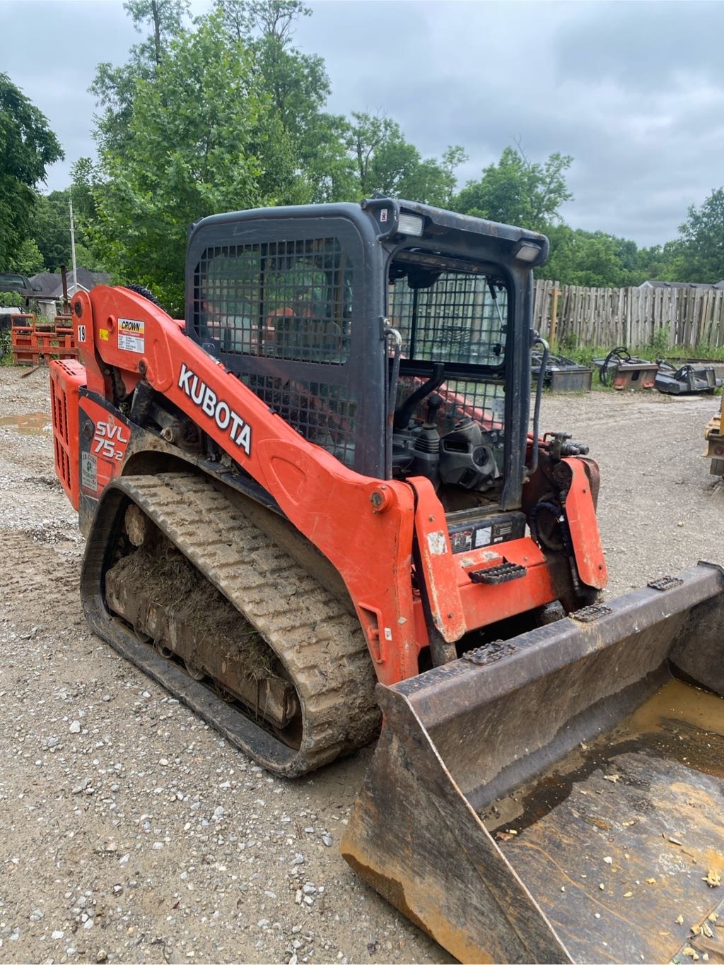 2020 Kubota SVL75-2HWC Compact Track Loader