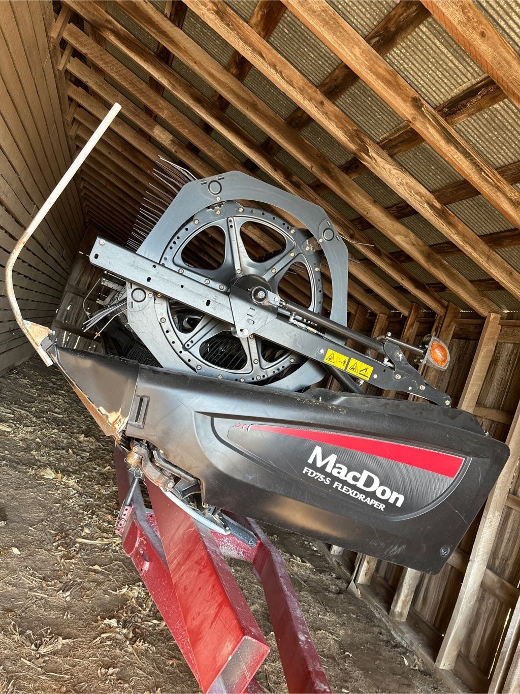 2016 MacDon FD75-35 Header Draper