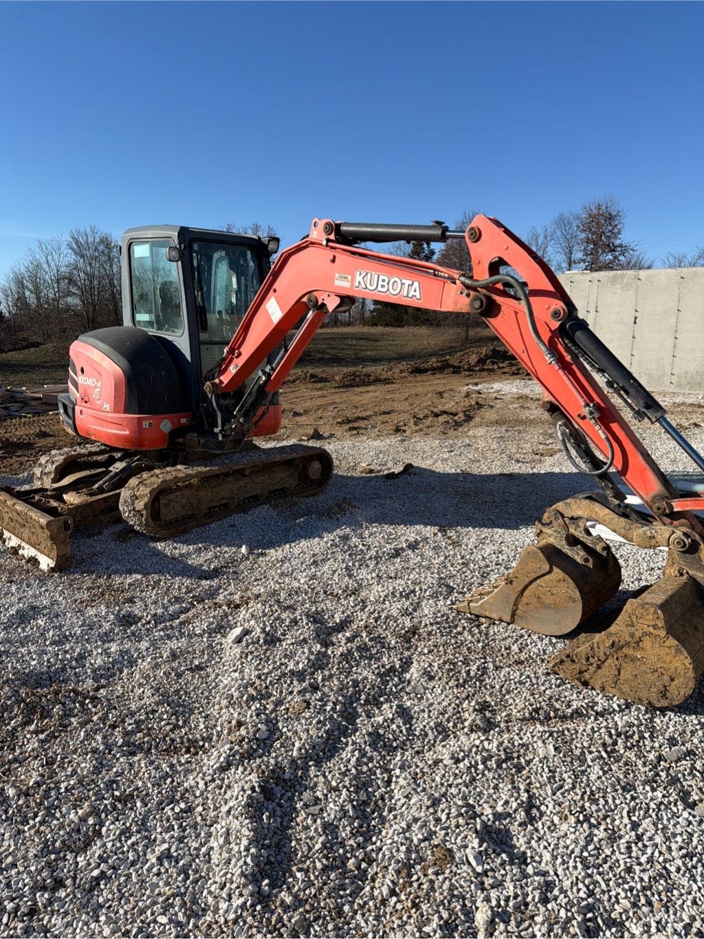 2018 Kubota KX040-4 Mini Excavators