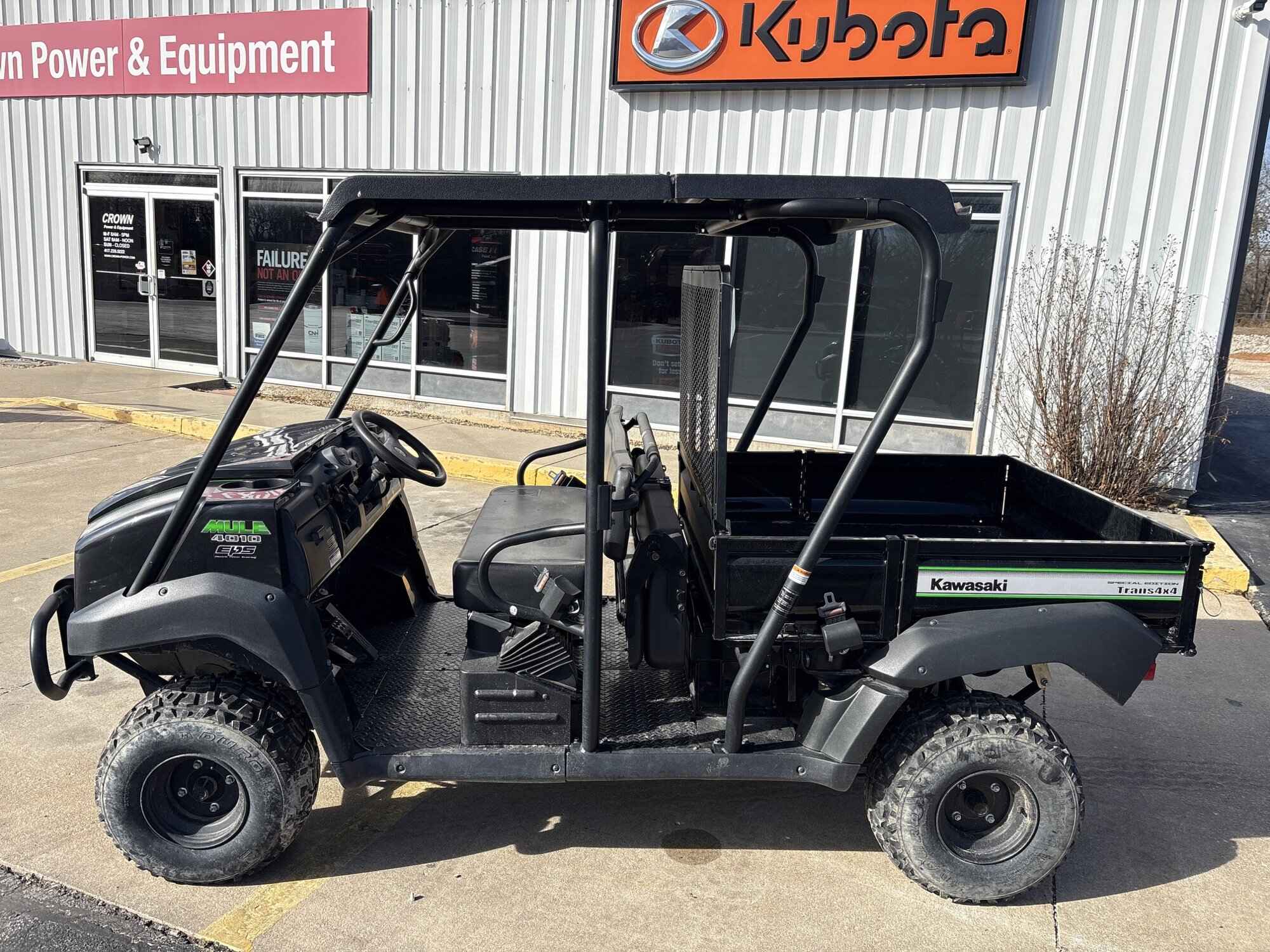 2017 Kawasaki Mule 4010 Utility Vehicle