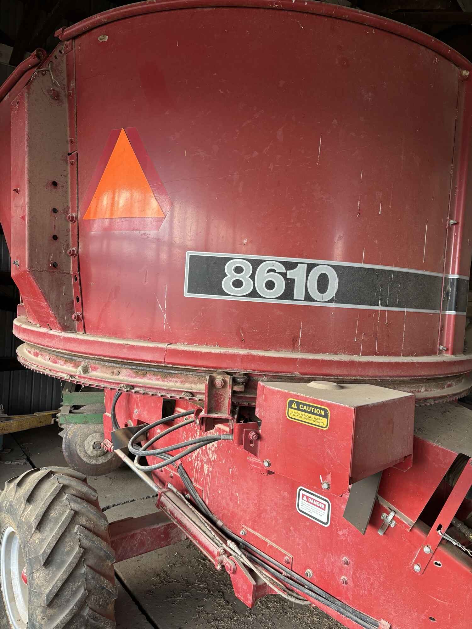 0000 CIH 8610 Hay processor