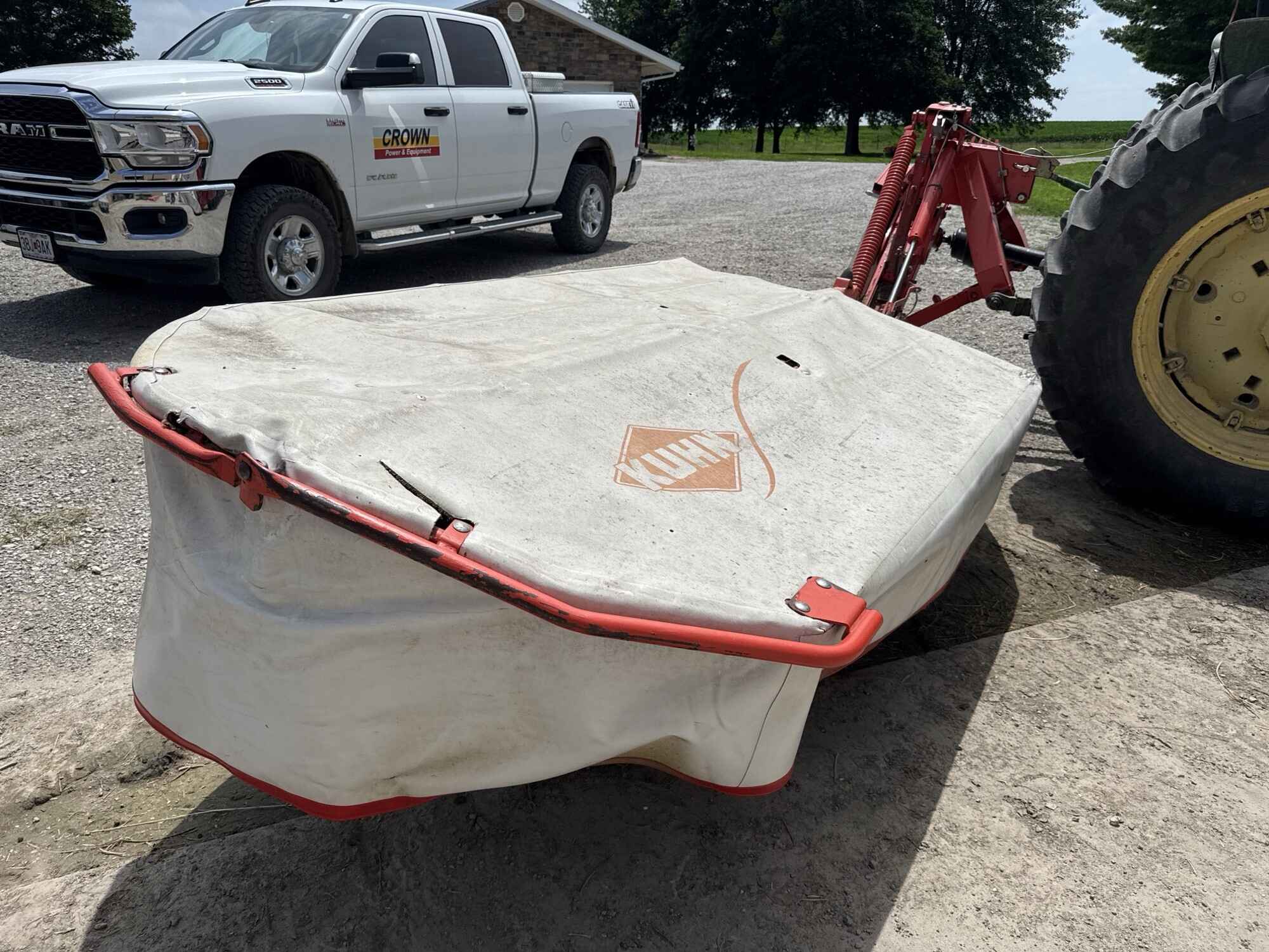 2012 Kuhn GMD280HD Disc Mower Conditioner