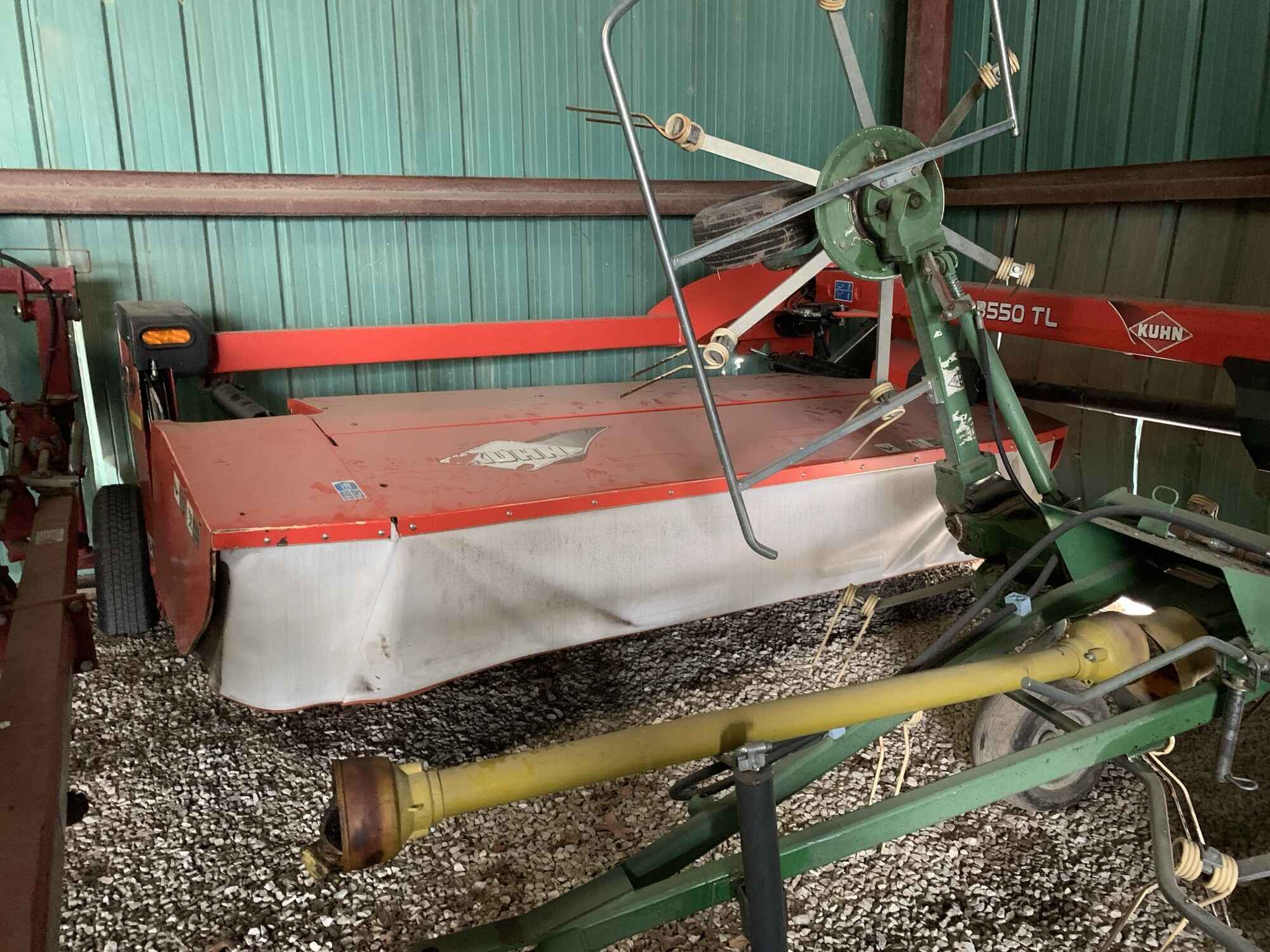 2017 Kuhn GMD3550TL Disc Mower Conditioner