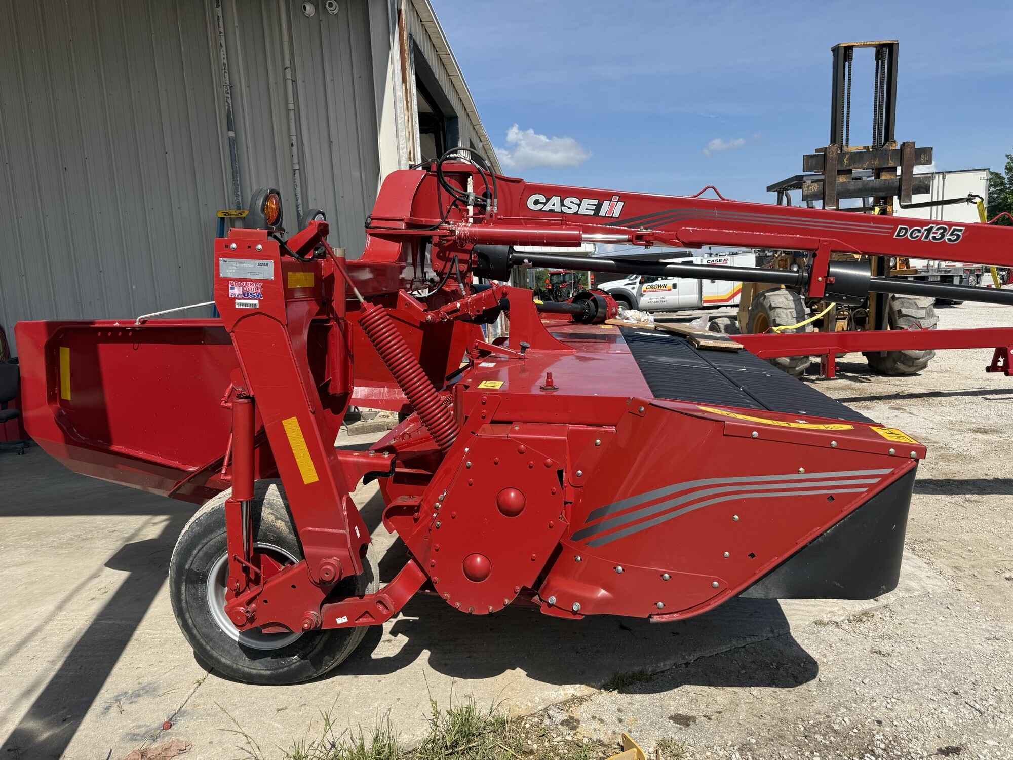 2024 Case IH DC135 Disc Mower Conditioner