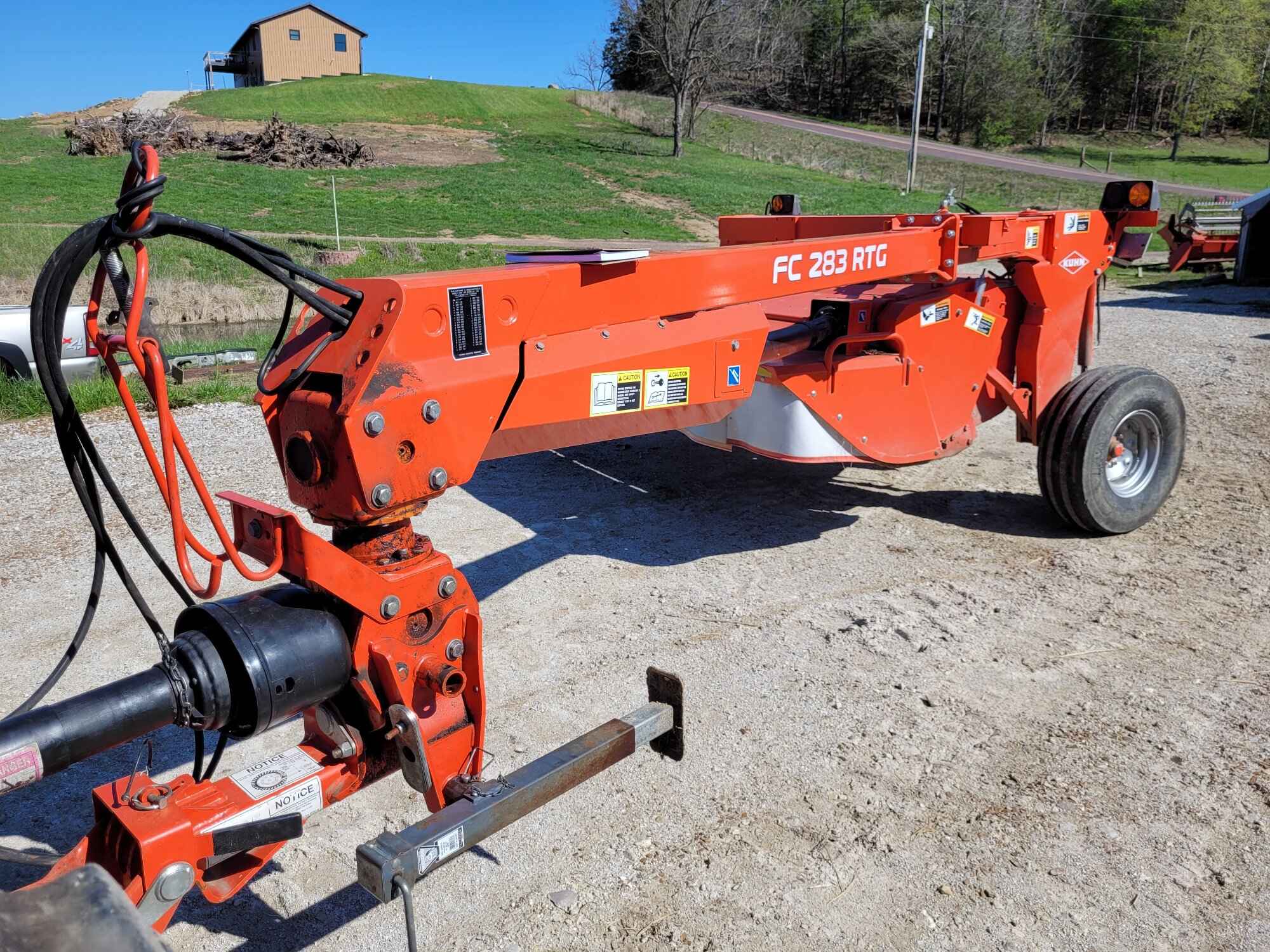 2015 Kuhn FC 283 RTG Disc Mower Conditioner