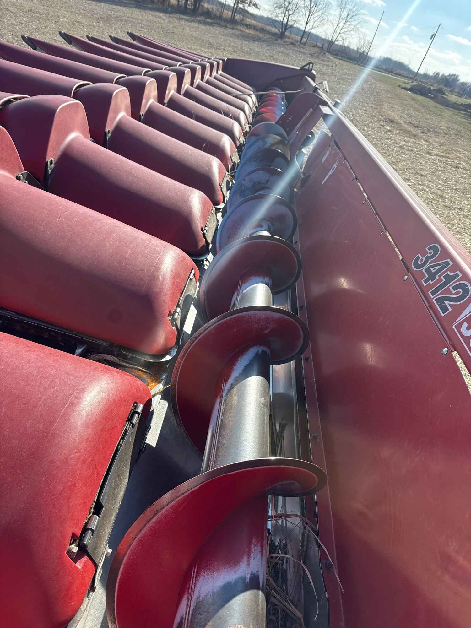 2009 CASE IH 3412 Header Corn