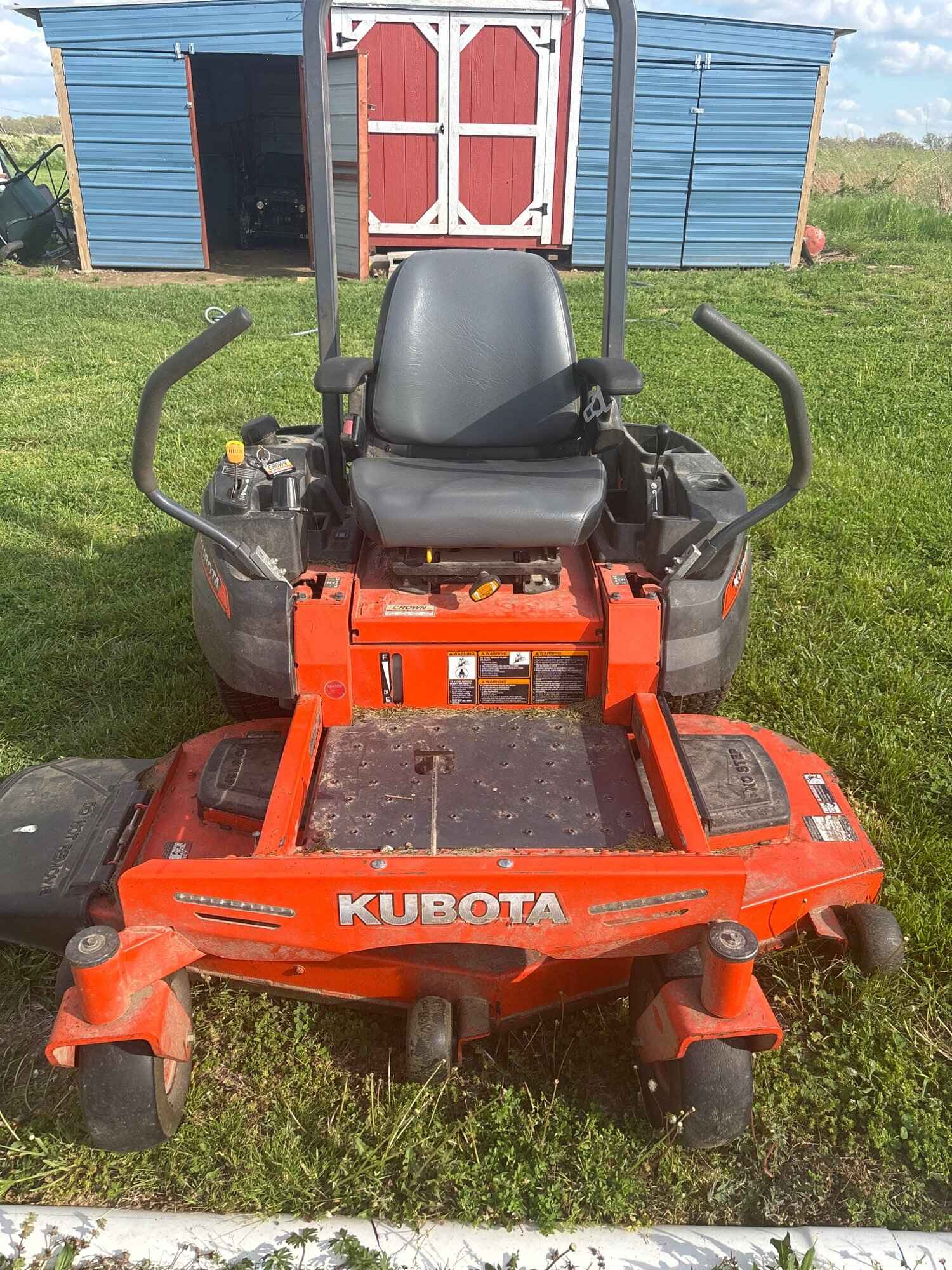 2018 KUBOTA Z125S Lawn Mower