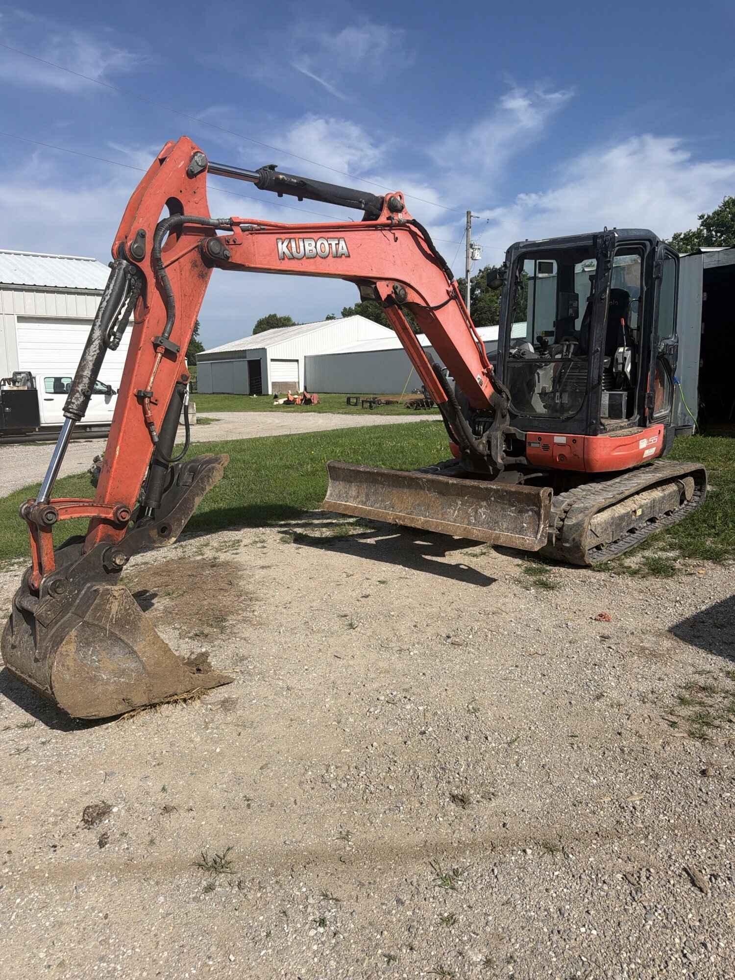 2011 Kubota U55-4 Mini Excavators